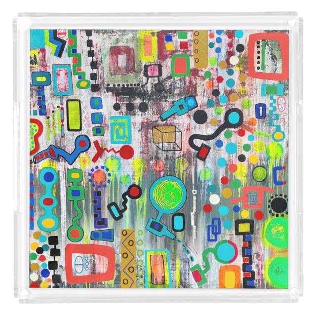 Sign of the Times X-Large Acrylic Tray (Front)