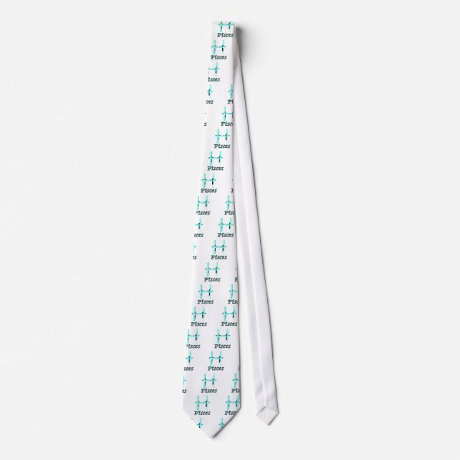 sign.pisces neck tie (Front)