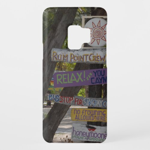 Sign post Rum Point Grand Cayman Case_Mate Samsung Galaxy S9 Case