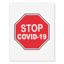Sign - stop covid-19