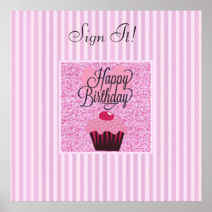 Sign this Birthday Poster! Personalized Poster