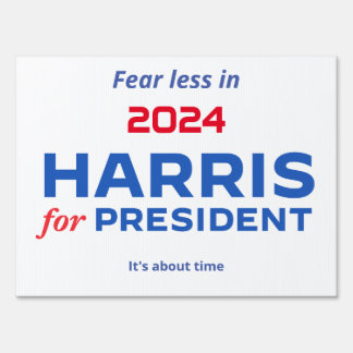 Sign to Support Fearless Harris for President