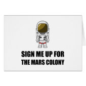 Sign Up Mars Colony (Front Horizontal)