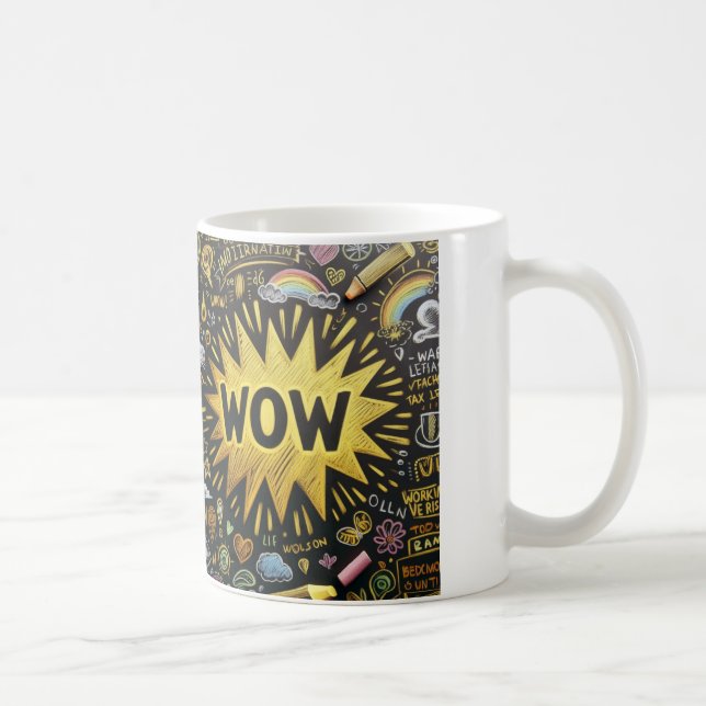 Sign Wow! Coffee Mug (Right)