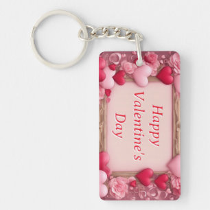 Sign Your Name Valentine's Day Keychain Gift