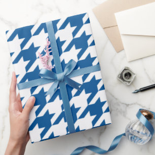 Signal Blue Moods Wrapping Paper