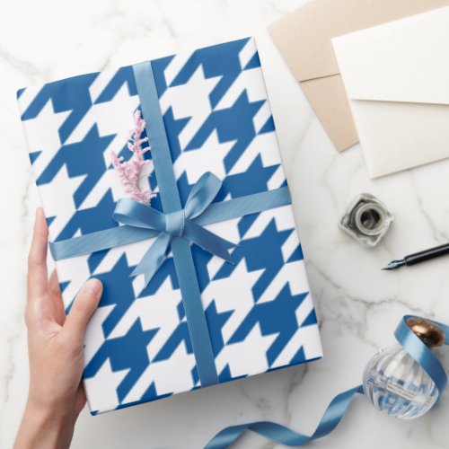 Signal Blue Moods Wrapping Paper