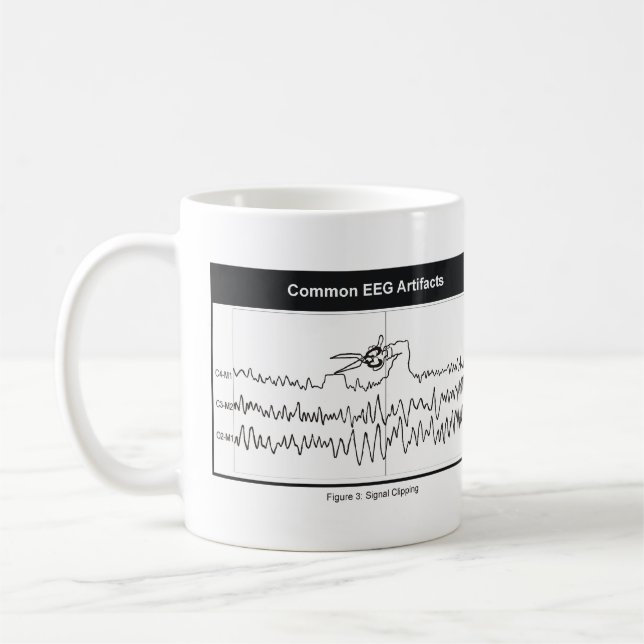 Signal Clipping Coffee Mug (Left)