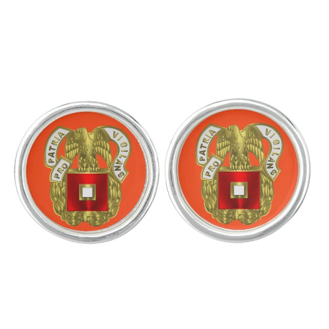 Signal Corps  Cufflinks (Front)