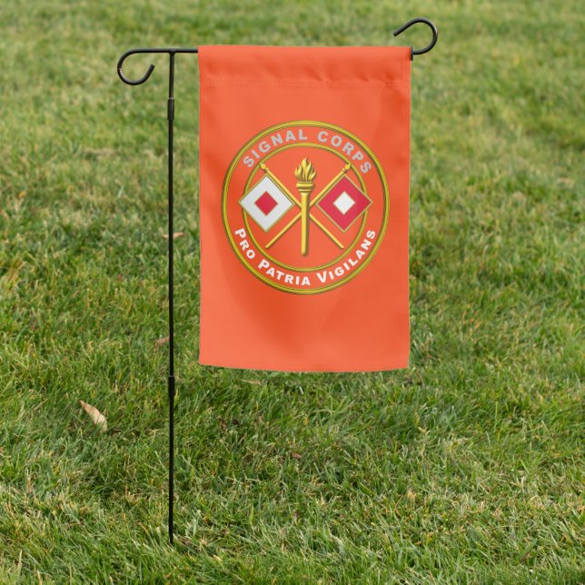 Signal Corps   Garden Flag (In SItu)