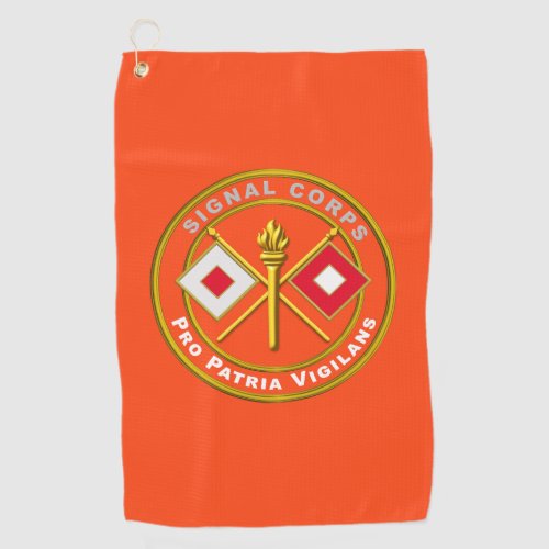 Signal Corps Golf Towel