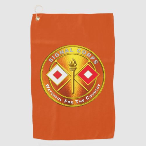 Signal Corps Golf Towel