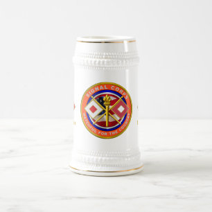 Signal Corps Veteran Beer Stein