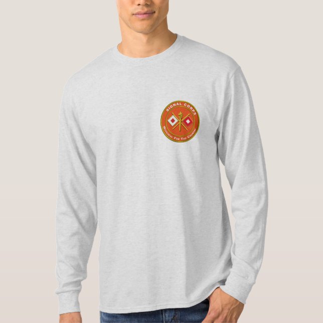 Signal Corps Veteran T-Shirt (Front)
