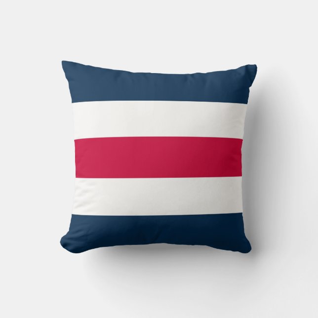 Signal flag throw pillow (Front)