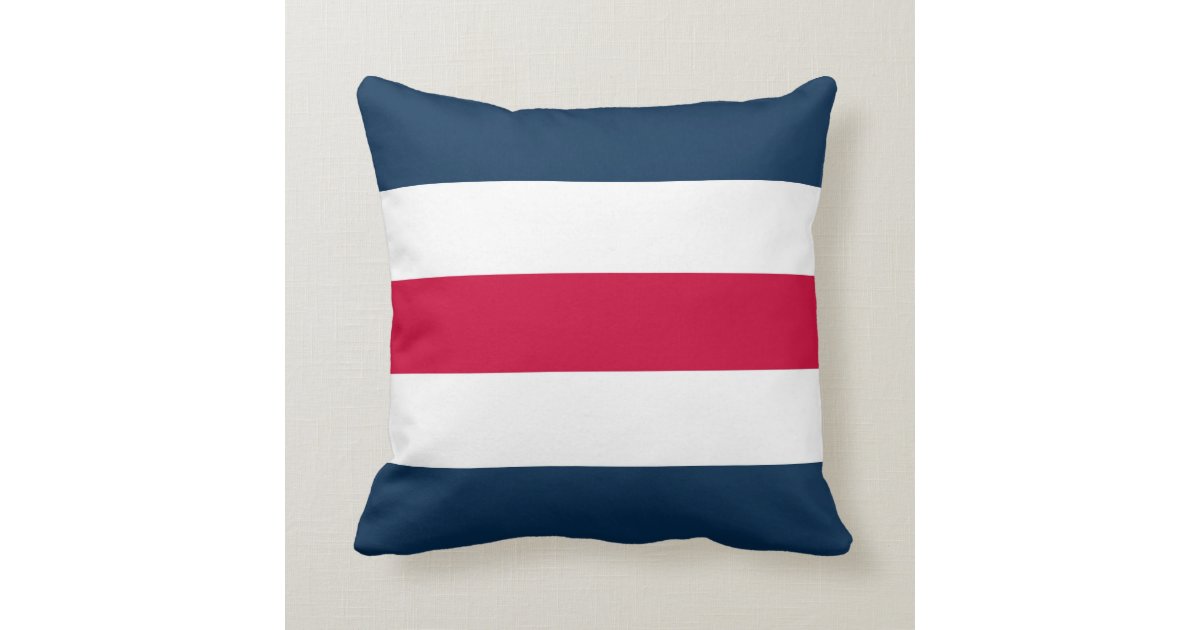 Signal flag throw pillow | Zazzle