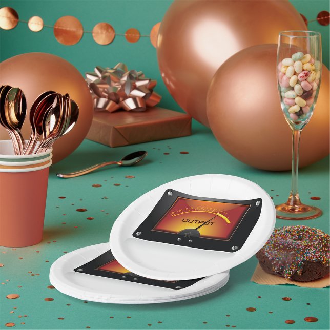 Signal Meter Paper Plates (Creator Uploaded)