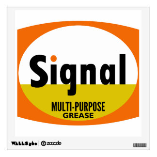 Signal Multi-Purpose Grease vintage sign clean ver Wall Sticker