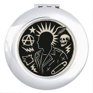 Signal to the Rebellion Bottle Opener Compact Mirror