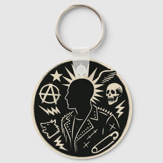 Signal to the Rebellion Keychain (Front)