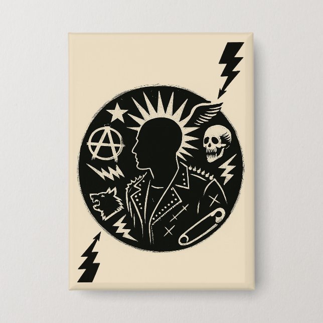 Signal to the Rebellion Keychain Button (Front)