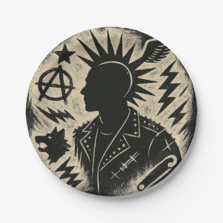 Signal to the Rebellion Paper Plates