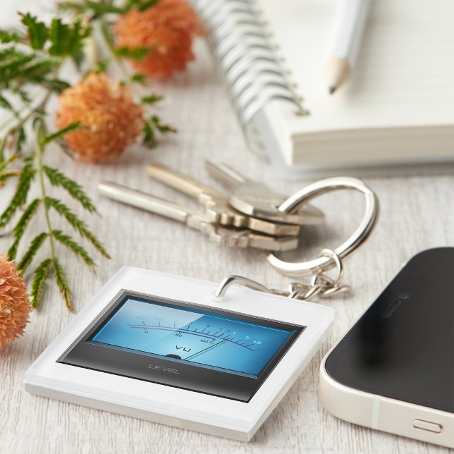 Signal VU Meter Keychain (Creator Uploaded)