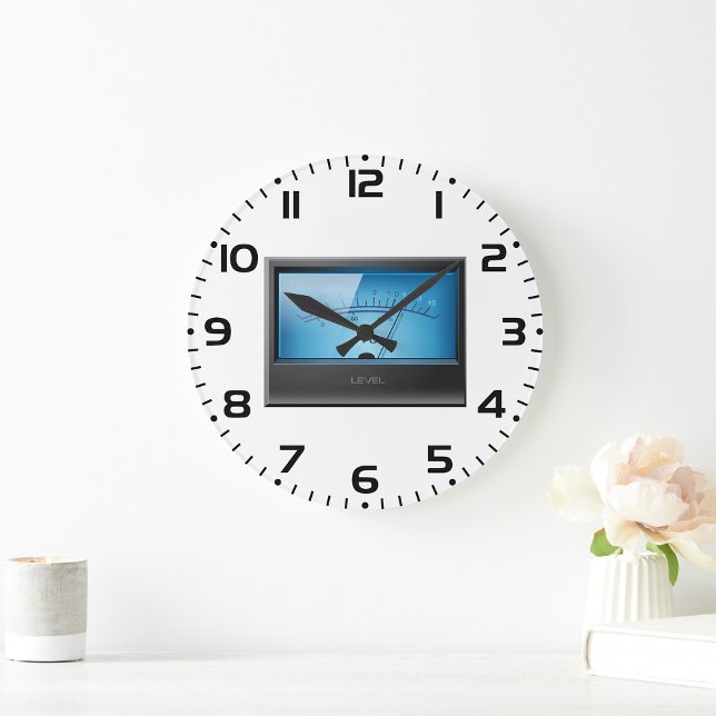 Signal VU Meter Large Clock (Creator Uploaded)