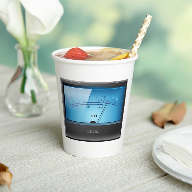 Signal VU Meter Paper Cups (Creator Uploaded)