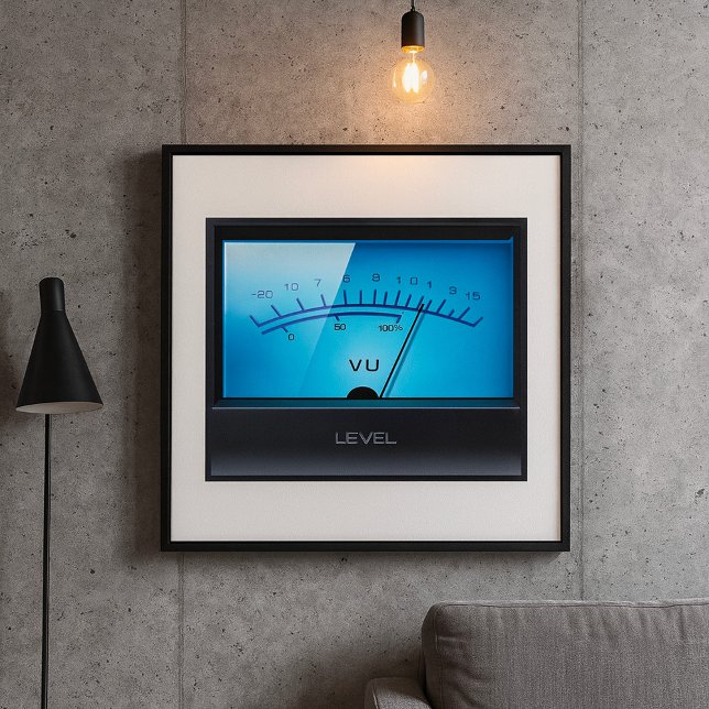 Signal VU Meter Poster (Creator Uploaded)