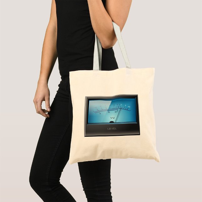Signal VU Meter Tote Bag (Creator Uploaded)