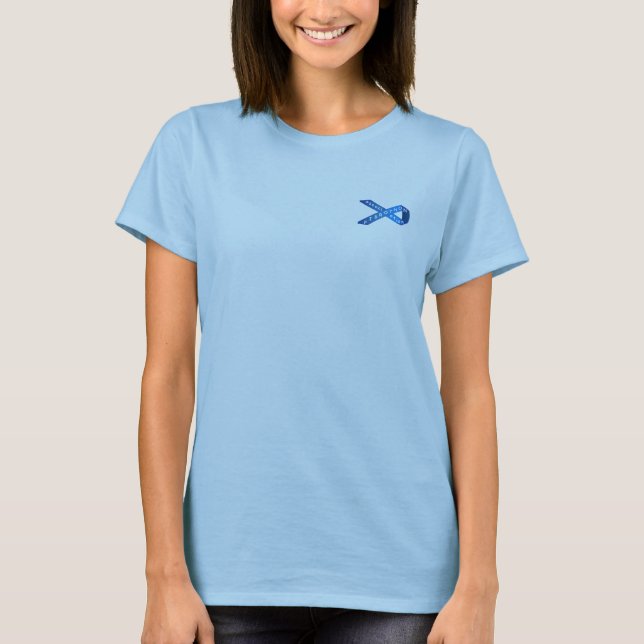 signal woman node fibrothon T-Shirt (Front)