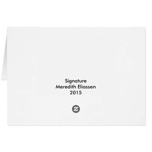 Signature (Back Horizontal)