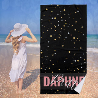 Signature Beach, fashion "Daphne Pritti" chic DK Beach Towel