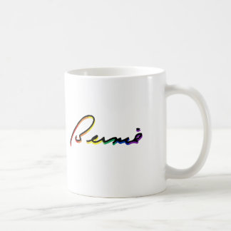 Signature Bernie Sanders Pride Rainbow - LGBT Poli Coffee Mug