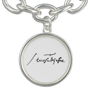 Signature by St. Theresa of Avila Heilige Theresa Bracelet