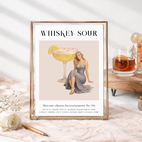 Signature Cocktail | Aquarius Zodiac Birthday