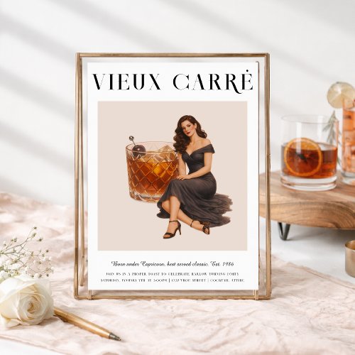 Signature Cocktail | Capricorn Zodiac Birthday