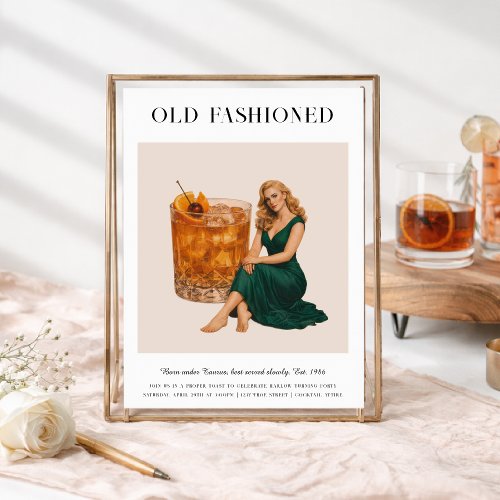 Signature Cocktail | Taurus Zodiac Birthday