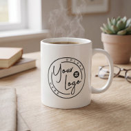 Signature Company Logo Coffee Mug