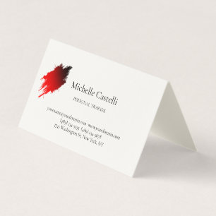 Signature Cream Professional Unique Classical Business Card