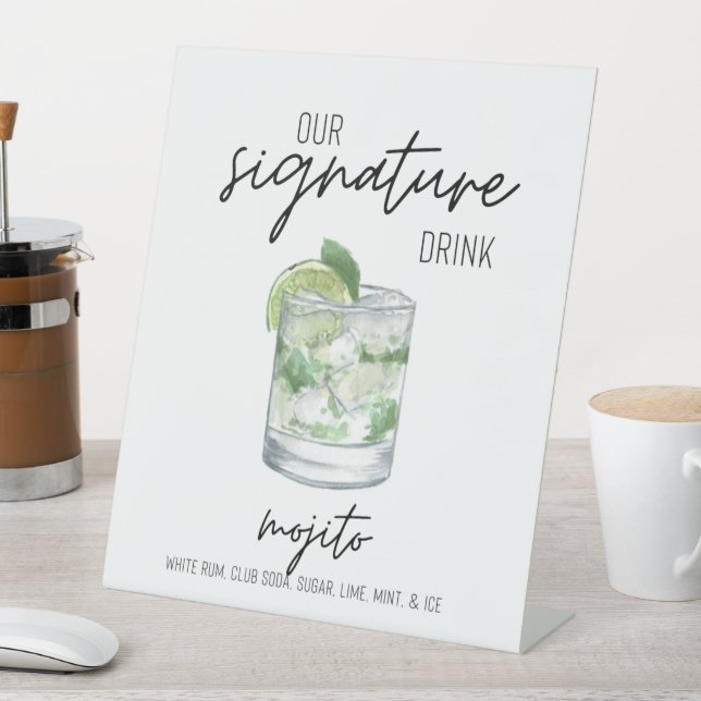 Signature Drink Sign (In SItu)