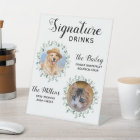 Signature Drinks Pet Wedding Photo