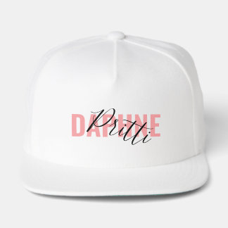 Signature fashion "Daphne Pritti" elegant /chic LT Snap Back Hat