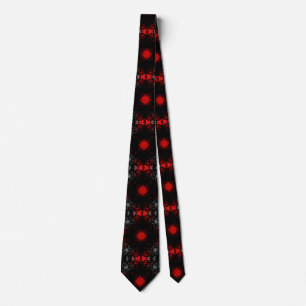 Signature Goth Pattern Neck Tie