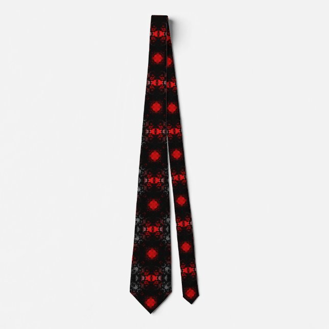 Signature Goth Pattern Neck Tie (Front)