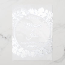 Signature Greeny Wedding Invitation Floral