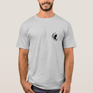Signature Grey Golf T-Shirt with Custom Logo