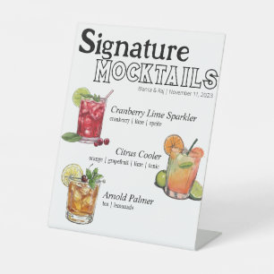 Signature Mocktail Sign