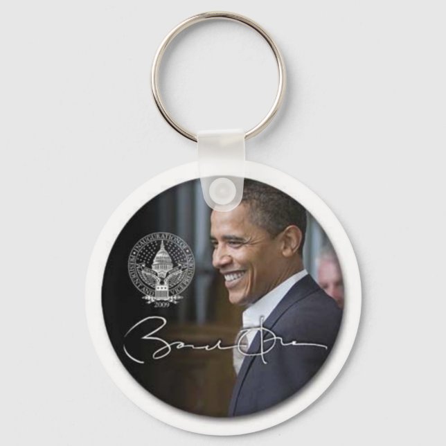Signature Obama Keychain (Front)